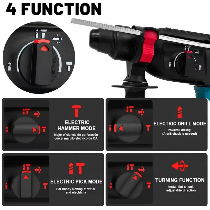 Original Makita DHR242 18V Bru - Concrete Breaker Demolition ulasan dan harga
