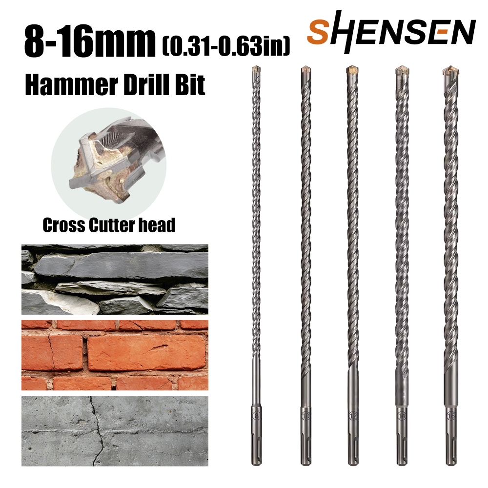 500mm Extended SDS Plus Cross  - Concrete Breaker Demolition ulasan dan harga