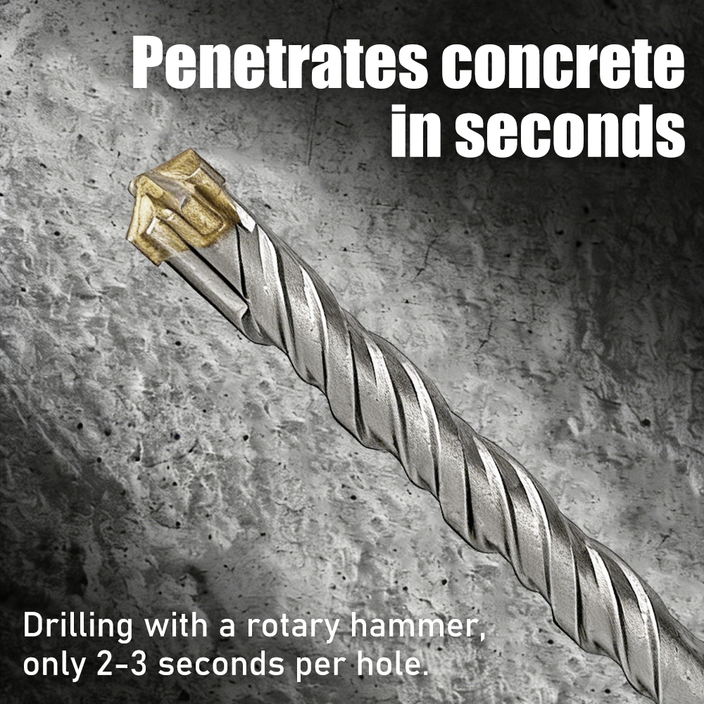 500mm Extended SDS Plus Cross  - Concrete Breaker Demolition ulasan dan harga