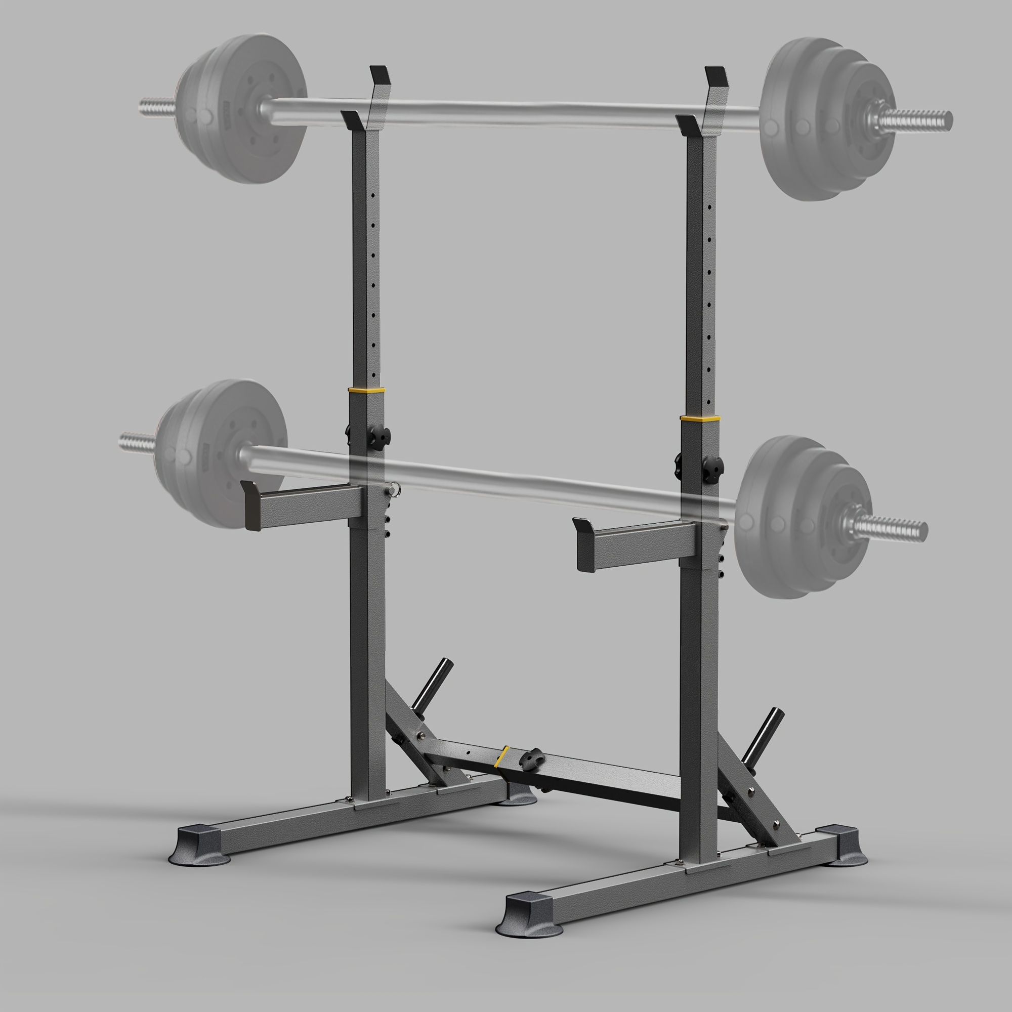 1 Squat Stand With Barbell Wei - Heavy Equipment Usa ulasan dan harga