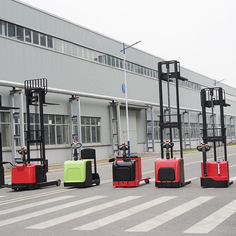 Compact Semi Electric Stacker  - Electric Forklift ulasan dan harga