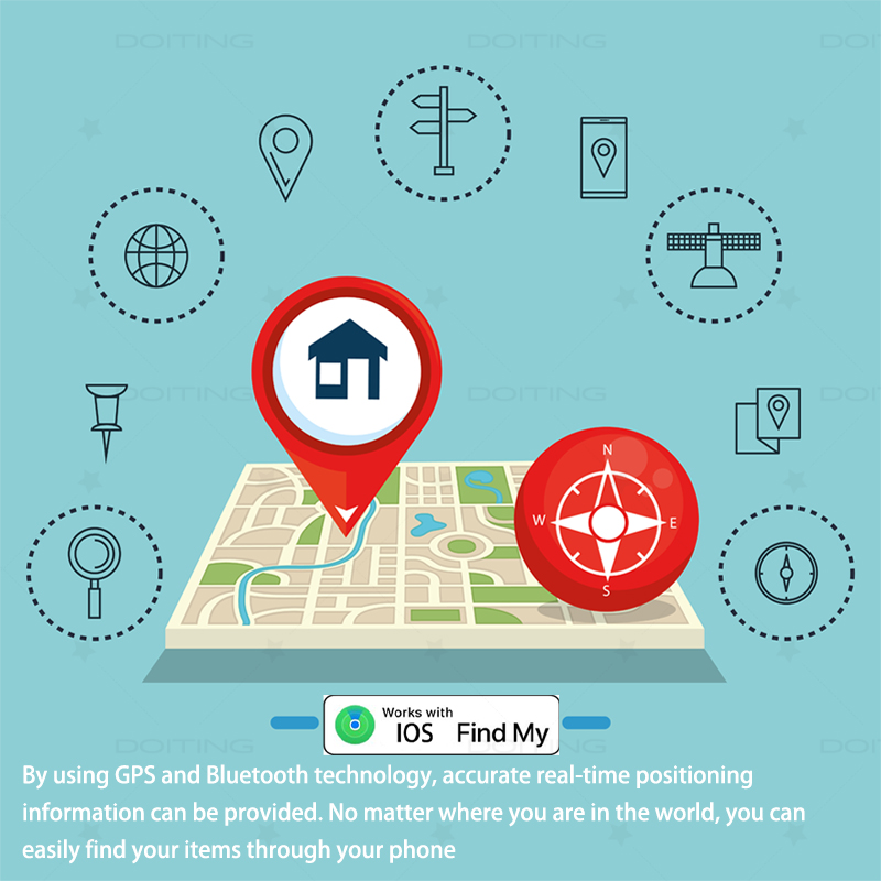 Mini Smart GPS Tracker Key Fin - Heavy Equipment Gps Tracker ulasan dan harga