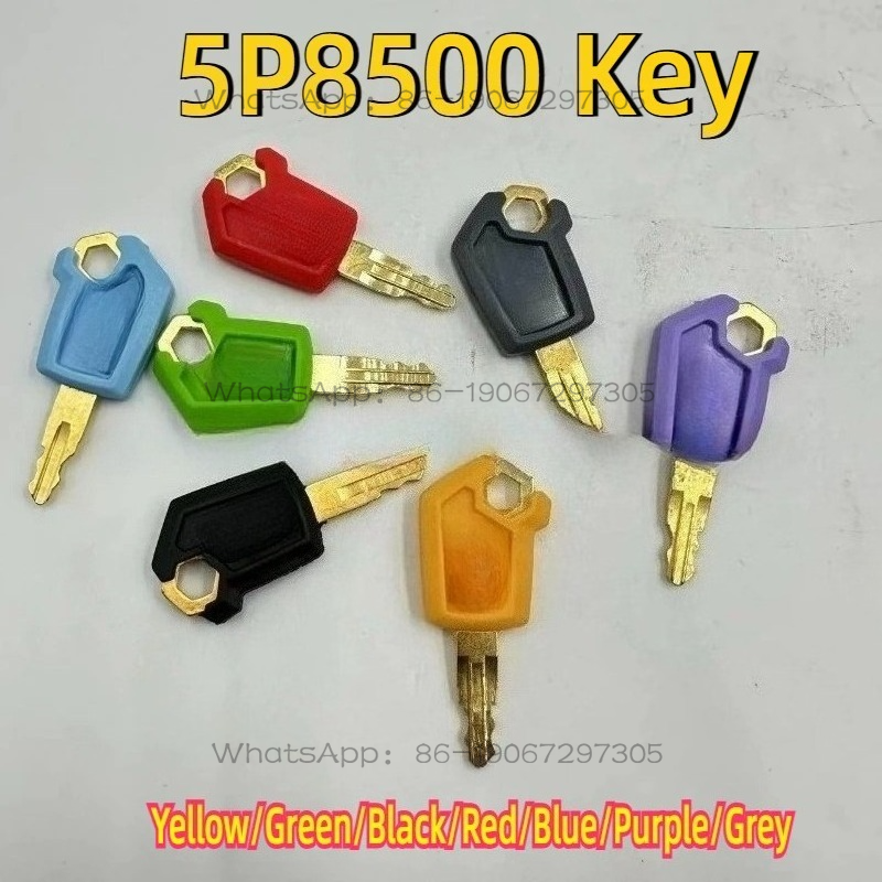 50PCS  Keys for Heavy Equipmen - Heavy Equipment Yellow ulasan dan harga