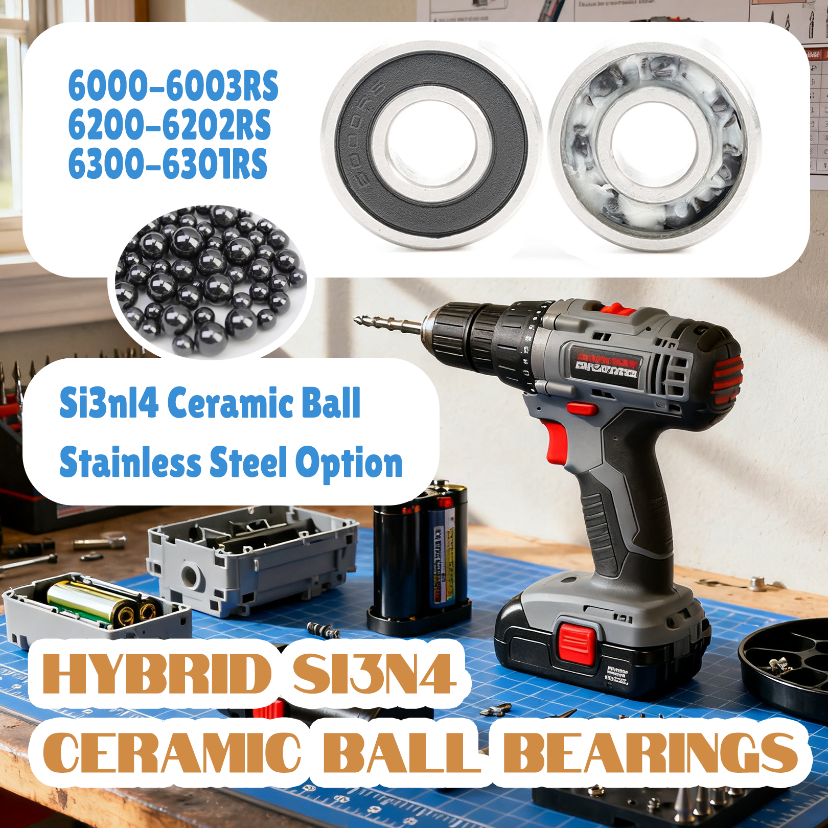 2PCS HC 6000 6001 6002 6003 62 - Heavy Equipment And Machinery ulasan dan harga
