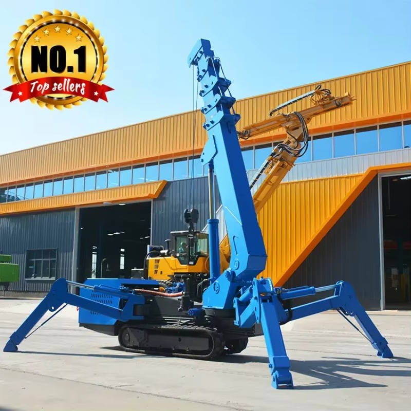 8T Hydraulic Spider Crane Heav - Heavy Equipment And Machinery ulasan dan harga