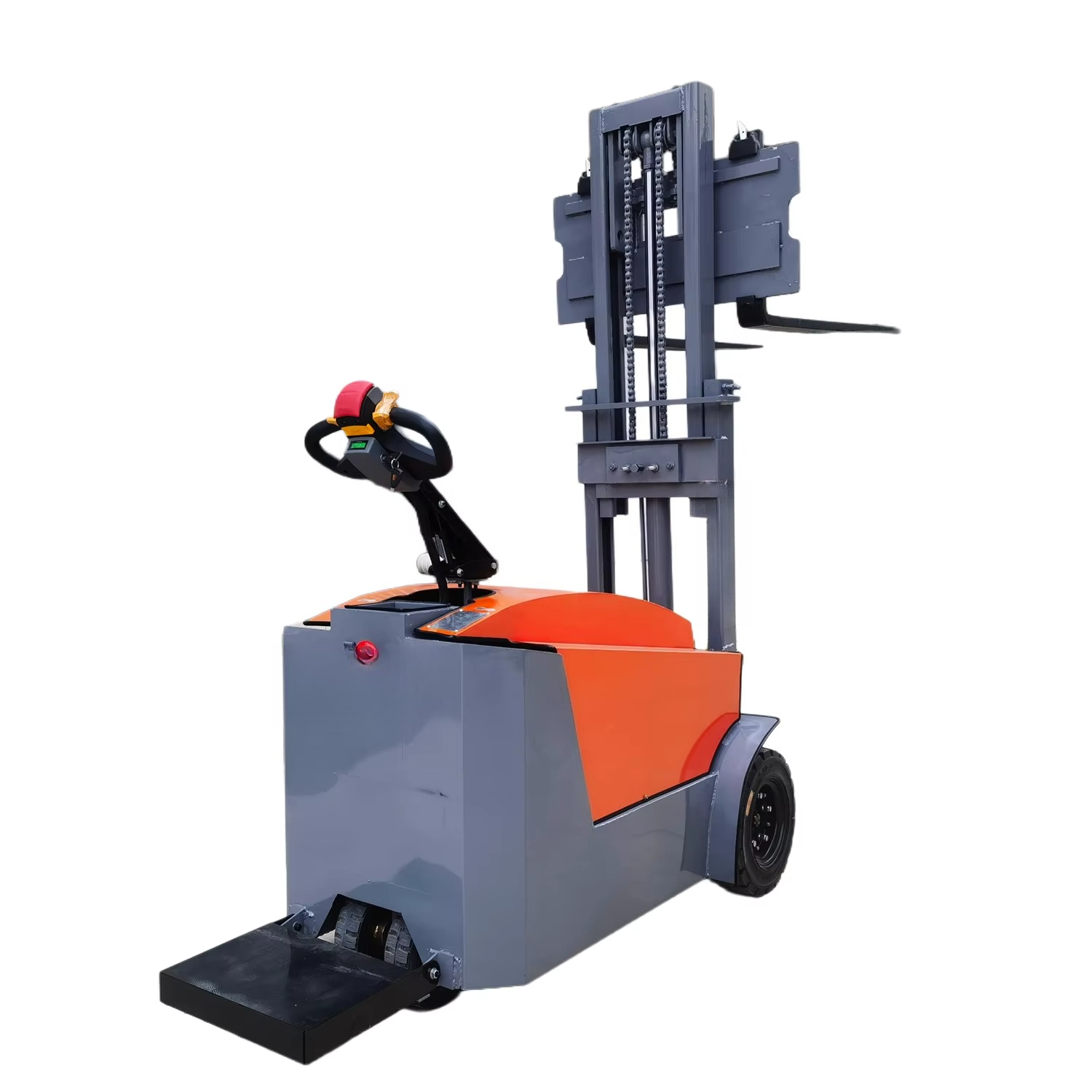 Three Wheel Stand Drive Mini F - Electric Forklift ulasan dan harga