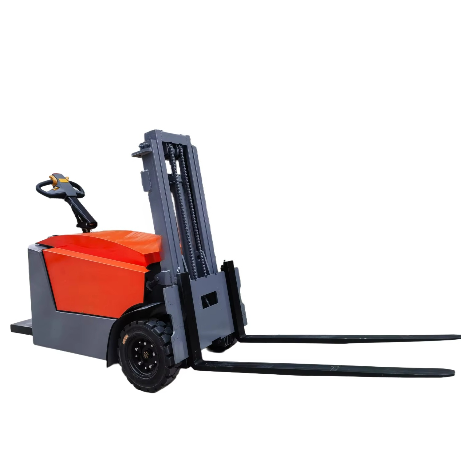 Three Wheel Stand Drive Mini F - Electric Forklift ulasan dan harga